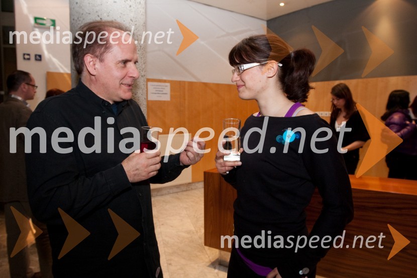 Milan Vodopivec, igralec in Maja OrelPogovori, samogovori premiera v SNG Nova Gorica