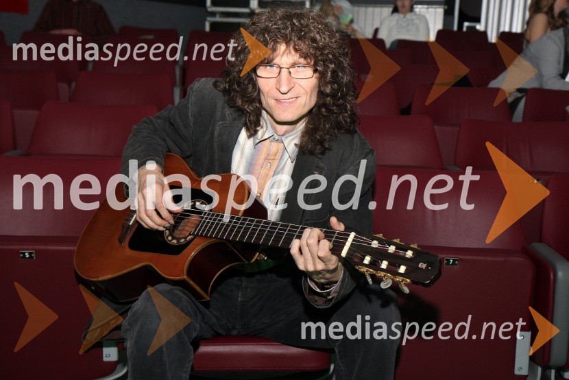 Adi Smolar, pevecRdeča preproga s Sebastianom, snemanje oddaje