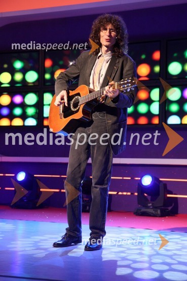 Adi Smolar, pevecRdeča preproga s Sebastianom, snemanje oddaje