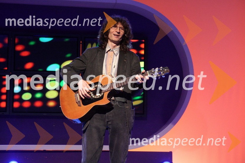 Adi Smolar, pevecRdeča preproga s Sebastianom, snemanje oddaje