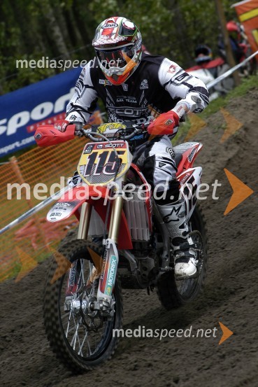 Marc Ristori (Švica)MOTOKROS, 4. dirka za svetovno prvenstvo MX3