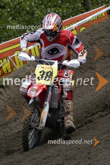 Miha Špindler (Slovenija)MOTOKROS, 4. dirka za svetovno prvenstvo MX3