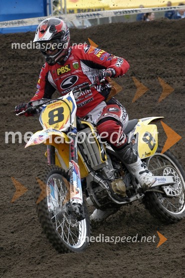 Sašo Kragelj (Slovenija)MOTOKROS, 4. dirka za svetovno prvenstvo MX3