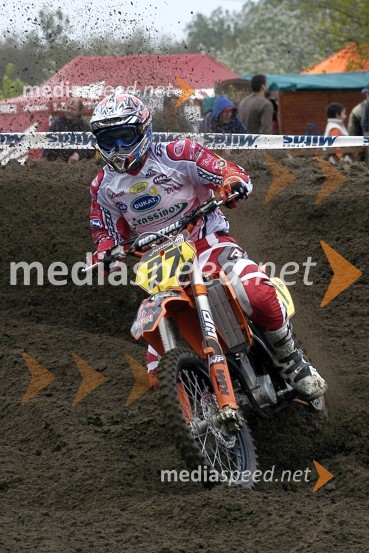 Danijel Božić (Hrvaška)MOTOKROS, 4. dirka za svetovno prvenstvo MX3