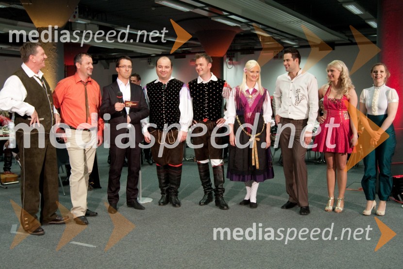 Predstavniki ansamblov16. Festival Slovenska polka in valček