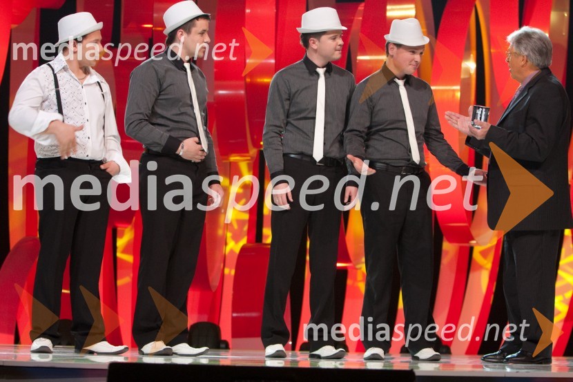 Ansambel Novi spomini in Franc Šegovc, član žirije16. Festival Slovenska polka in valček