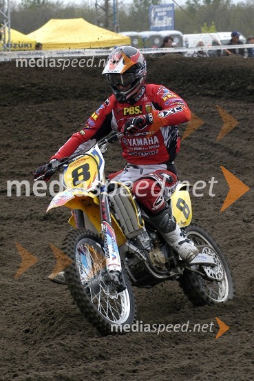 Sašo Kragelj (Slovenija)MOTOKROS, 4. dirka za svetovno prvenstvo MX3