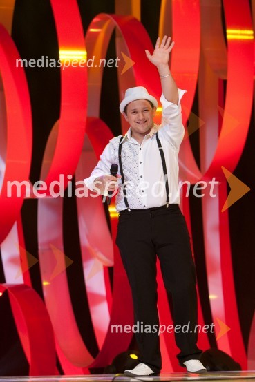 Jože Mikec, pevec ansambla Novi spomini16. Festival Slovenska polka in valček