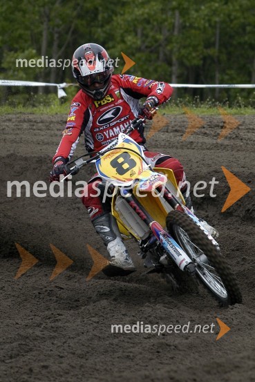 Sašo Kragelj (Slovenija)MOTOKROS, 4. dirka za svetovno prvenstvo MX3