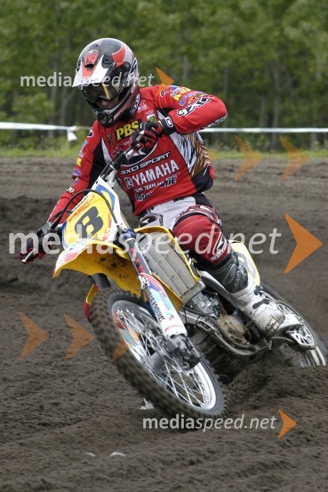 Sašo Kragelj (Slovenija)MOTOKROS, 4. dirka za svetovno prvenstvo MX3