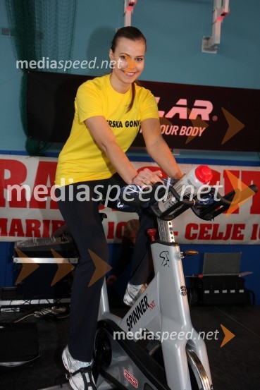 Tina Petelin, Miss Slovenije 2009Štajerska goni, dobrodelni spinning maraton