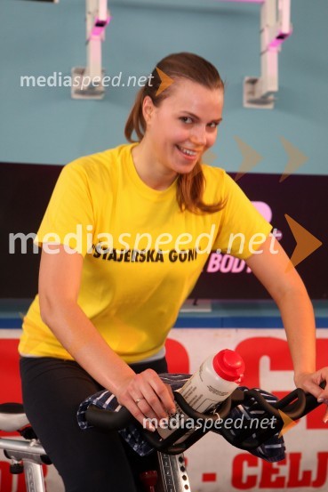 Tina Petelin, Miss Slovenije 2009Štajerska goni, dobrodelni spinning maraton