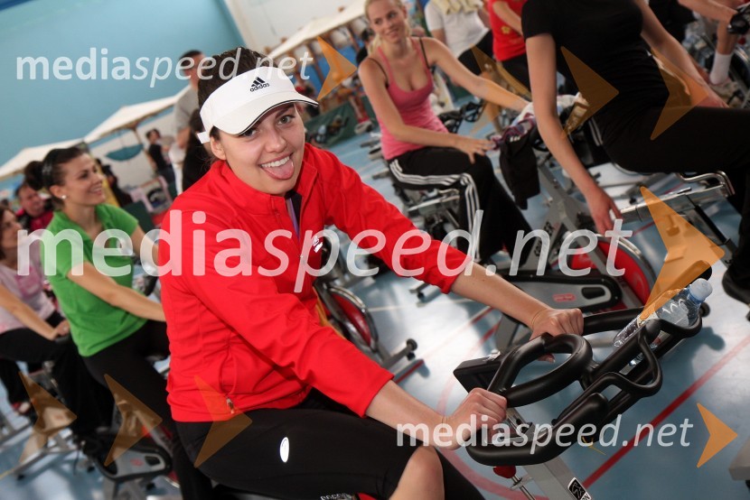 Tadeja Ternar, Miss Slovenije 2007Štajerska goni, dobrodelni spinning maraton