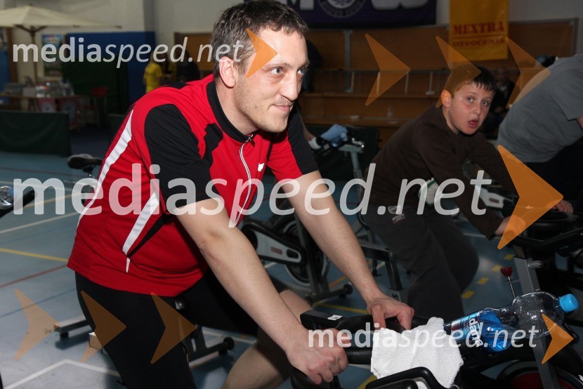 Mario PurgajŠtajerska goni, dobrodelni spinning maraton