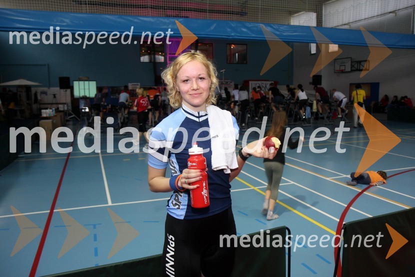 Tina Ternjak, organizatorka dogodkaŠtajerska goni, dobrodelni spinning maraton