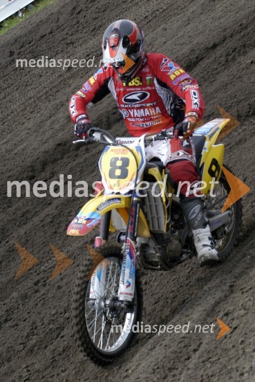 Sašo Kragelj (Slovenija)MOTOKROS, 4. dirka za svetovno prvenstvo MX3