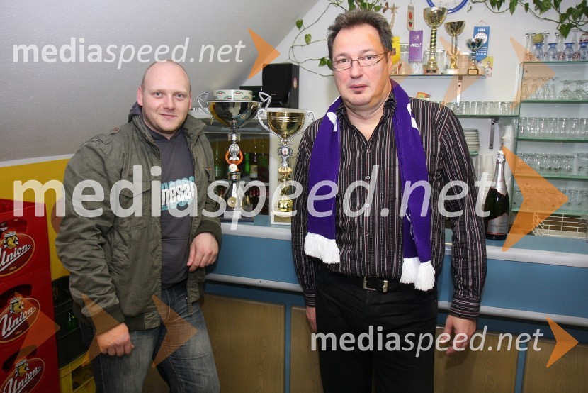 Janez Tomažič, poslovni direktor KK Maribor Messer in Samo Bandelj, predsednik KK Maribor MesserKošarkarski klub Maribor Messer, uvrstitev v prvo ligo