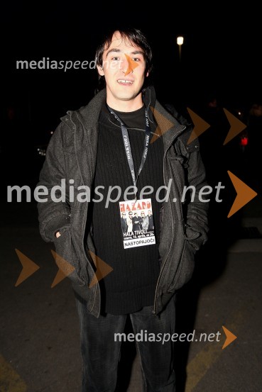 Goran Breščanski, pevec skupine SausagesSkupina Hazard, koncert