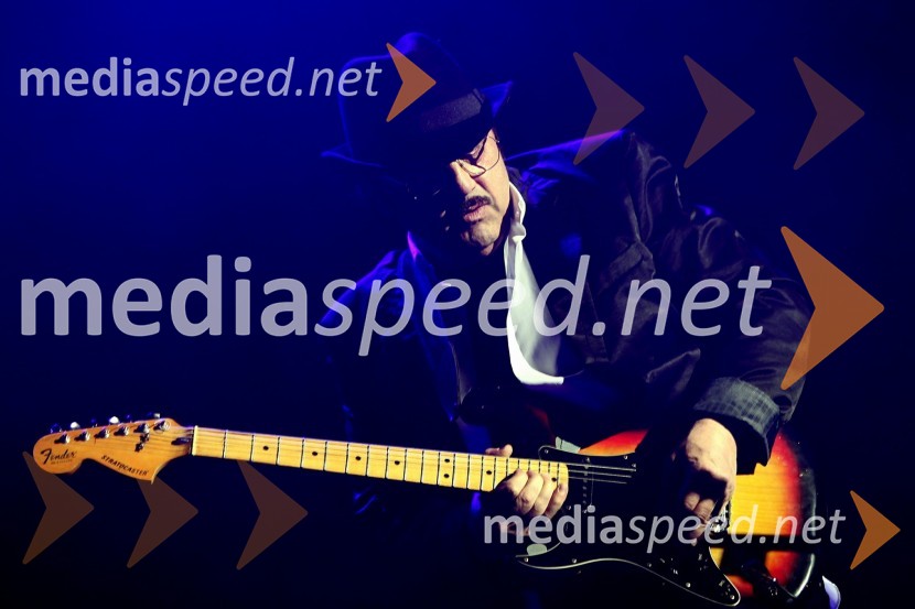 Dare Petrič, kitarist skupine HazardSkupina Hazard, koncert