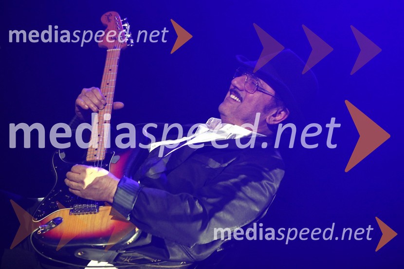 Dare Petrič, kitarist skupine HazardSkupina Hazard, koncert