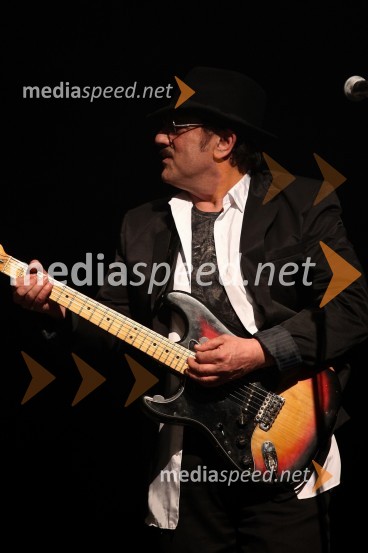 Dare Petrič, kitarist skupine HazardSkupina Hazard, koncert