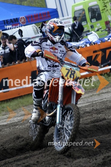 Yves Demaria (Francija)MOTOKROS, 4. dirka za svetovno prvenstvo MX3