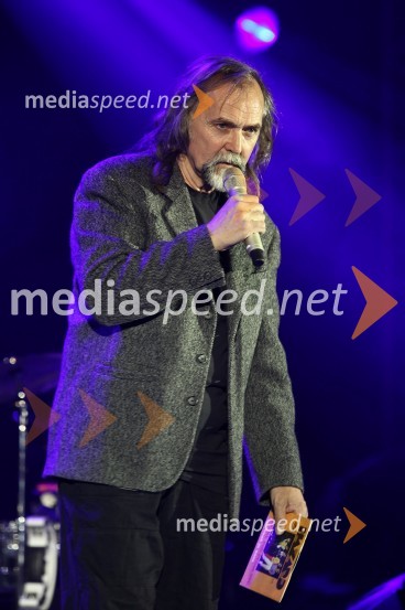 Dragan Bulič, glasbeni urednik na Valu 202Skupina Hazard, koncert