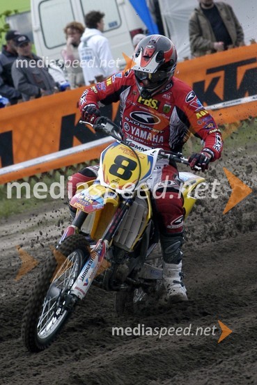 Sašo Kragelj (Slovenija)MOTOKROS, 4. dirka za svetovno prvenstvo MX3