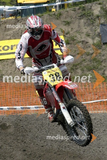 Miha Špindler (Slovenija)MOTOKROS, 4. dirka za svetovno prvenstvo MX3