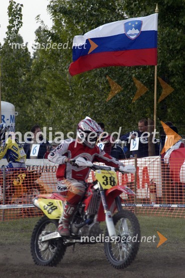Miha Špindler (Slovenija)MOTOKROS, 4. dirka za svetovno prvenstvo MX3