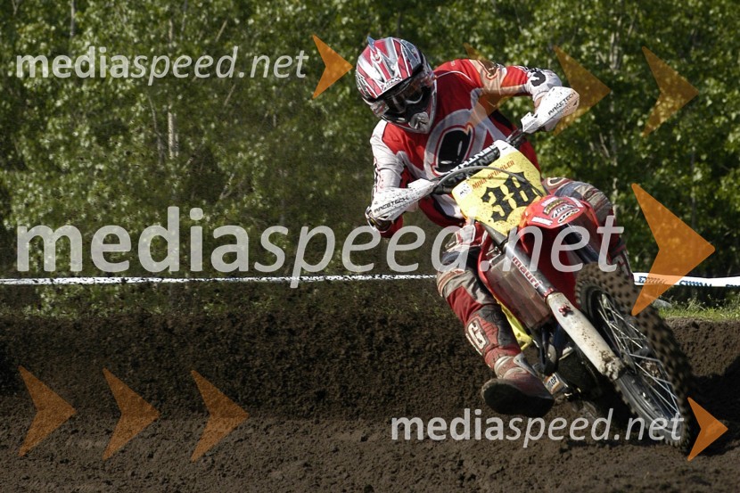 Miha Špindler (Slovenija)MOTOKROS, 4. dirka za svetovno prvenstvo MX3