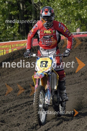 Sašo Kragelj (Slovenija)MOTOKROS, 4. dirka za svetovno prvenstvo MX3