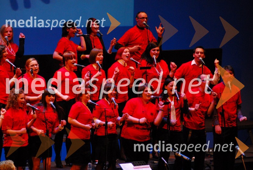 Perpetuum Jazzile, pevski zborKoraki za korakce, dobrodelni koncert