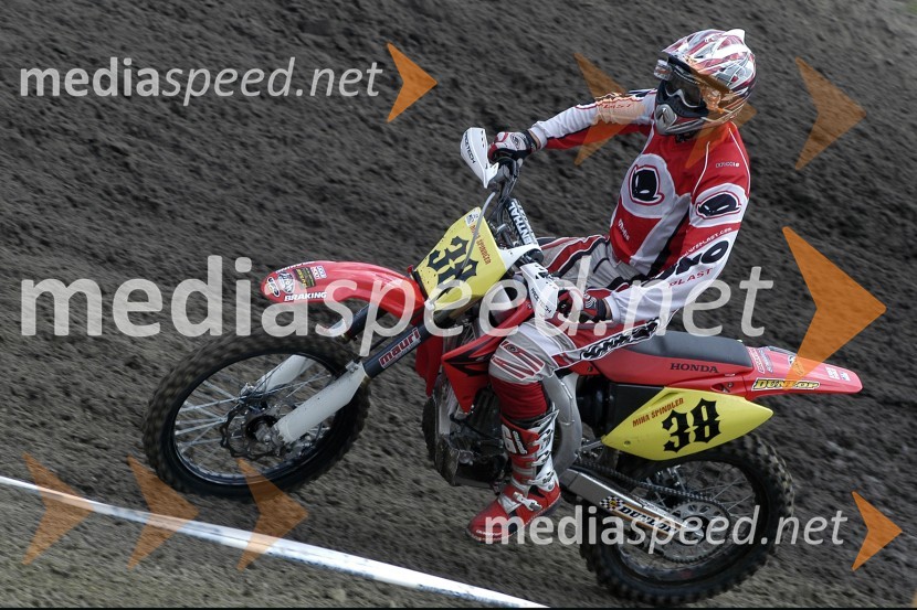 Miha Špindler (Slovenija)MOTOKROS, 4. dirka za svetovno prvenstvo MX3