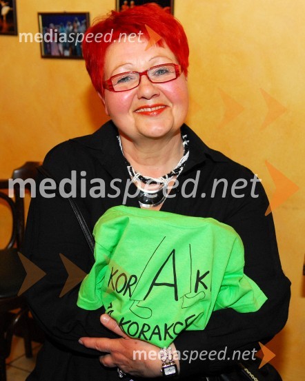 Zdenka Križanič, podpredsednica dobrodelnega združenja Koraki za korakceKoraki za korakce, dobrodelni koncert