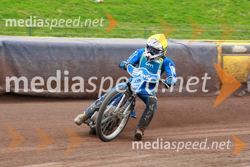 Dario Vugrinec (ST Unia Goričan)Speedway, DP mladincev Slovenije, Hrvaške in Madžarske 2010, 1. dirka