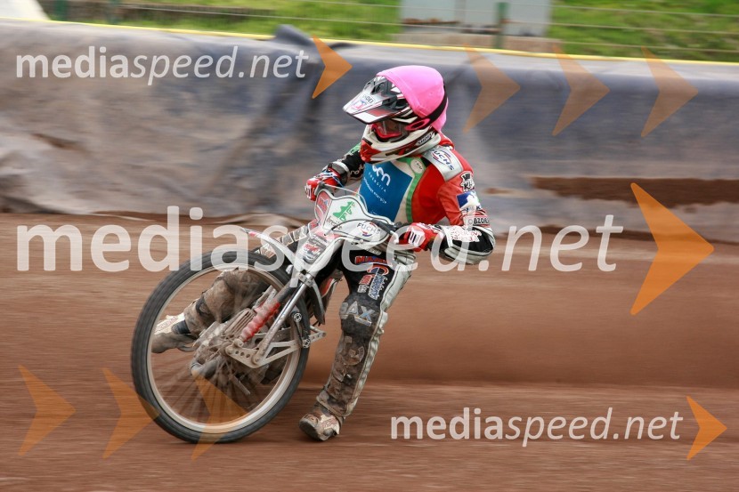 Samo Kukovica (AMD Krško)Speedway, DP mladincev Slovenije, Hrvaške in Madžarske 2010, 1. dirka