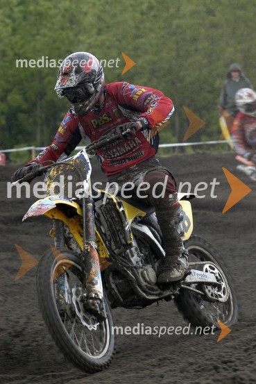 Sašo Kragelj (Slovenija)MOTOKROS, 4. dirka za svetovno prvenstvo MX3
