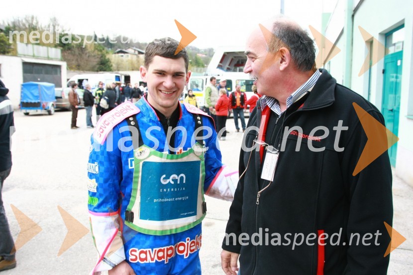 Speedway, DP mladincev Slovenije, Hrvaške in Madžarske 2010, 1. dirka