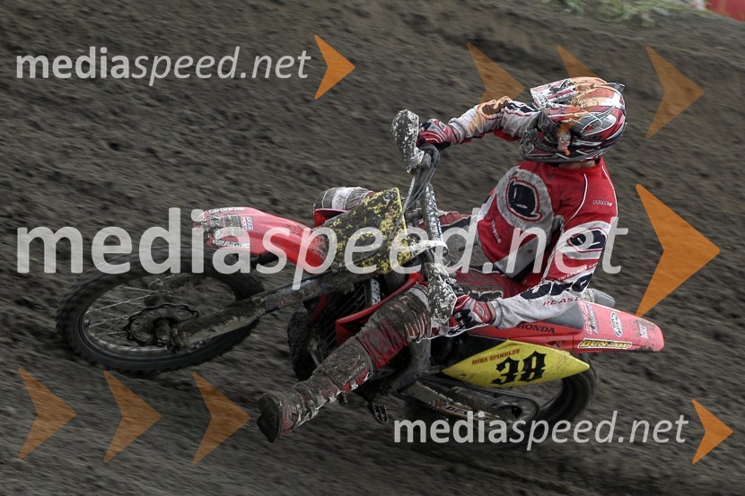 Miha Špindler (Slovenija)MOTOKROS, 4. dirka za svetovno prvenstvo MX3