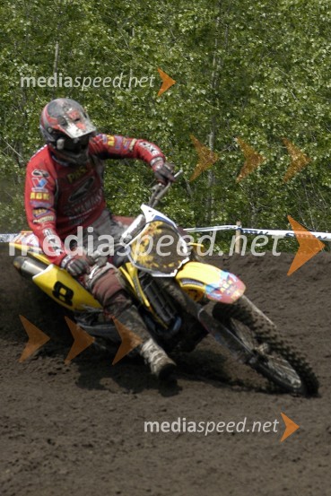 Sašo Kragelj (Slovenija)MOTOKROS, 4. dirka za svetovno prvenstvo MX3