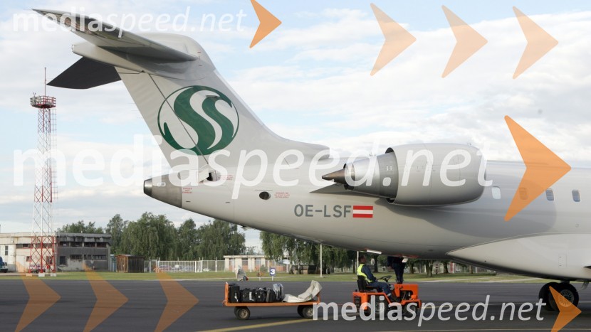 Letalo Bombardier Canadair Regional Jet 700 (CRJ 700)Novo letalo družbe Styrian Spirit