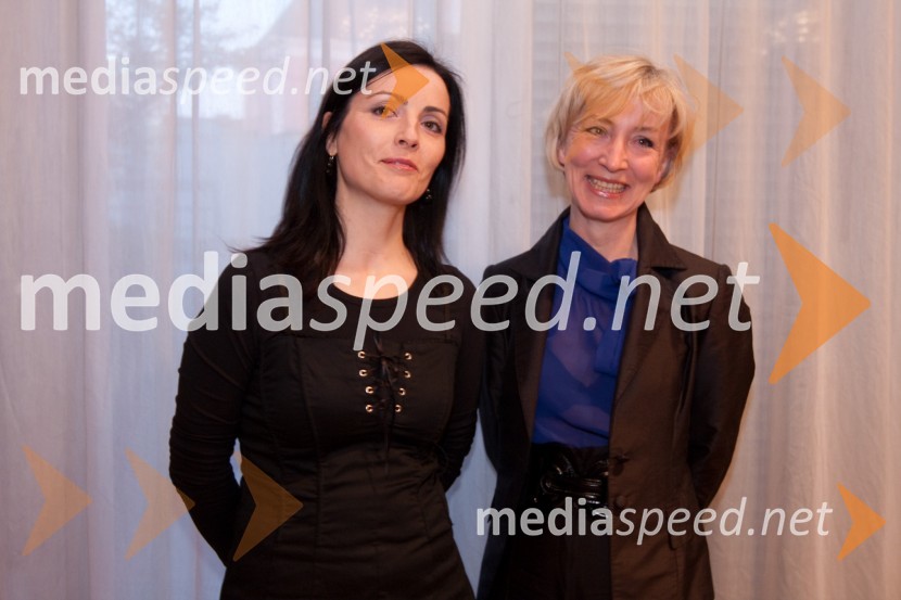 Nataša Pevec, trženje MGL in Branka Lepšina, MGLSkopuh, premiera v MGL