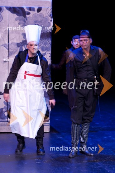 Gaber K. Trseglav, igralec in Boris Kerč, igralecSkopuh, premiera v MGL