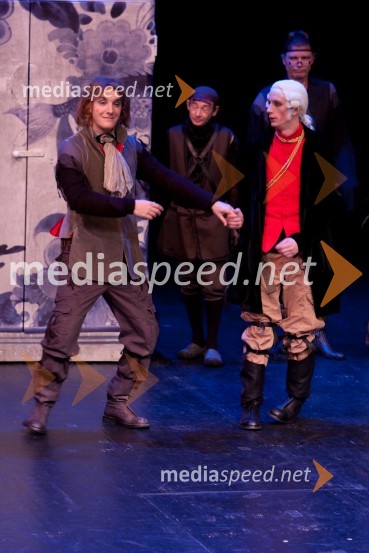 Matej Puc, igralec in Jurij Drevenšek, igralecSkopuh, premiera v MGL