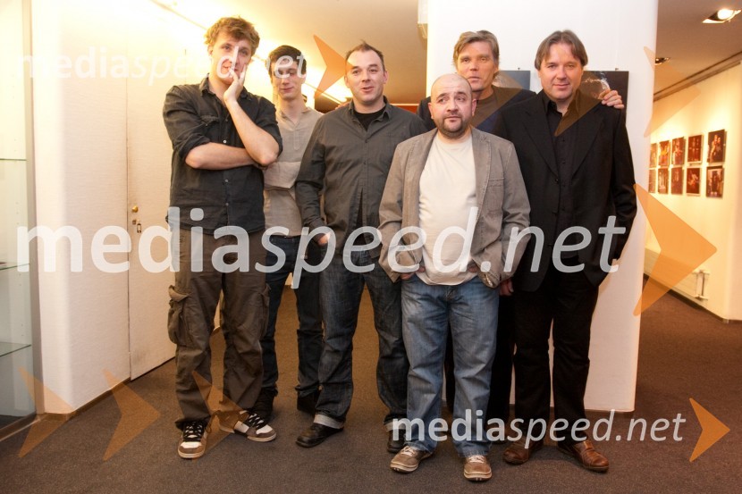 Matej Puc, igralec, Jurij Drevenšek, igralec, Gaber K. Trseglav, igralec, Gregor Čušin, igralec, Boris Kerč, igralec in Jožef Ropoša, igralecSkopuh, premiera v MGL