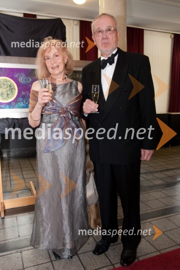 Irena in Janez DebeljakDruštvo Sila, gala večerja