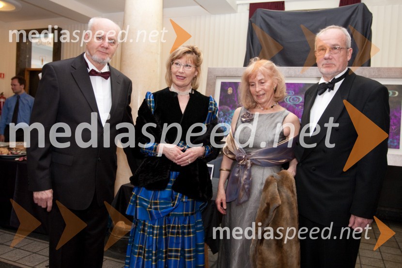 Ivan in Nevenka Leban ter Irena in Janez DebeljakDruštvo Sila, gala večerja