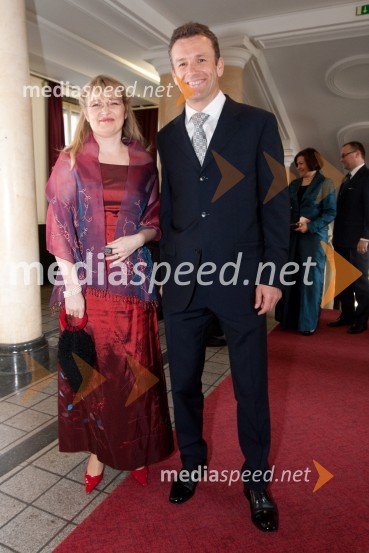 Andreja in Peter VenturiniDruštvo Sila, gala večerja