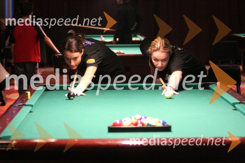 Tanja Kaštrun (BK Ljubljana), Andreja Placet (BK Planet)
-finale članice DP Mednarodna osmica 2006Biljard, Državno prvenstvo Mednarodna osmica 2006